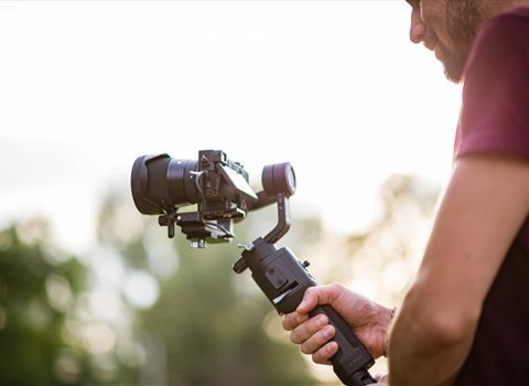 Meet with our videographer on site