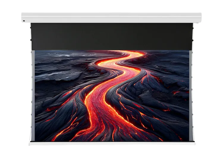 CELEXON 16:9 CLR Home Cinema Tab Tension *WHITE* (203 x 114cm) - (92")