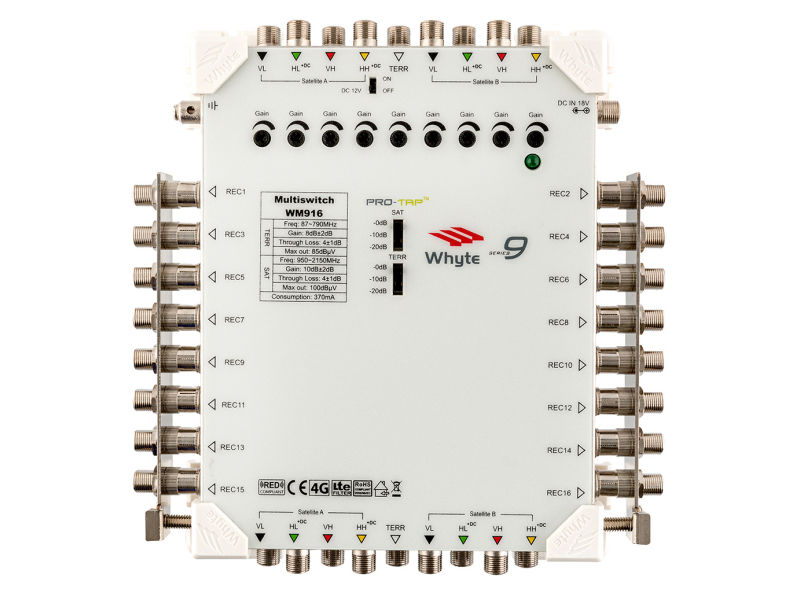 Whyte Series 9 WM916 9 Wire 16-Way Multiswitch