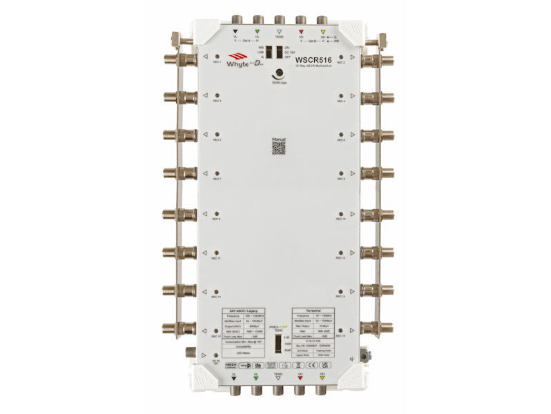 Whyte Series D WSCR516 5 Wire 16-Way dSCR Multiswitch