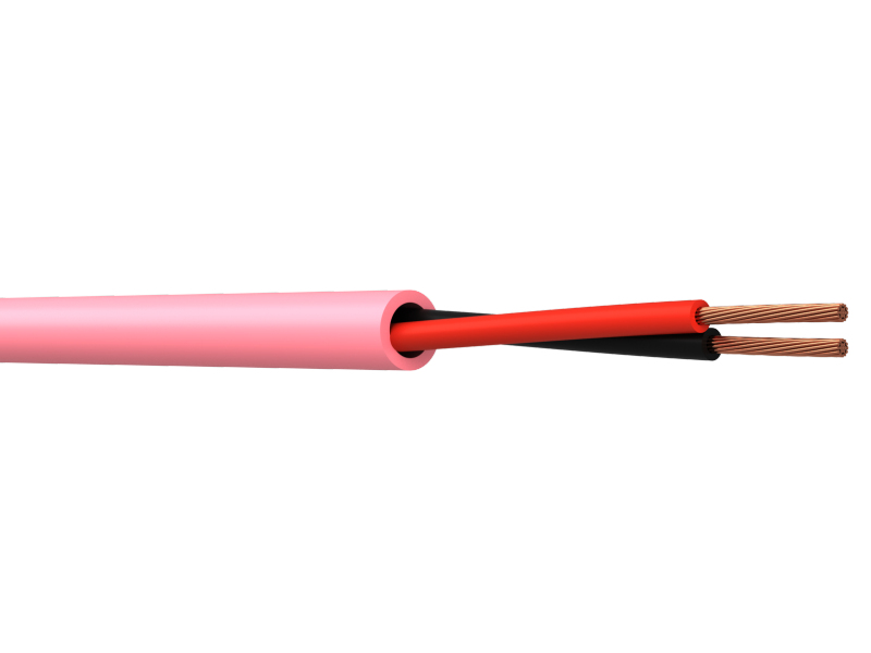 WEBRO 16/2 SPEAKER CABLE LSNH *PINK* (200M) 16AWG, CPR Class ECA