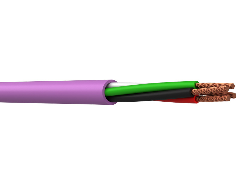 WEBRO 14/4 LSNH SPEAKER CABLE *VIOLET* (100M) 14AWG, CPR Class ECA