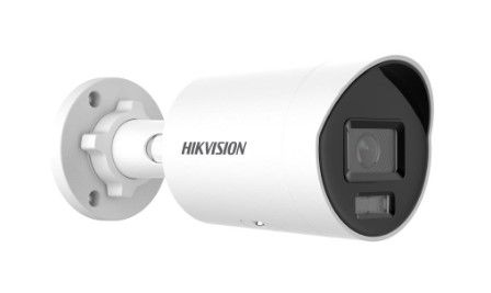 HikVision 4MP Hybrid Light ColorVu Network Mini Bullet with Mic *WHITE*