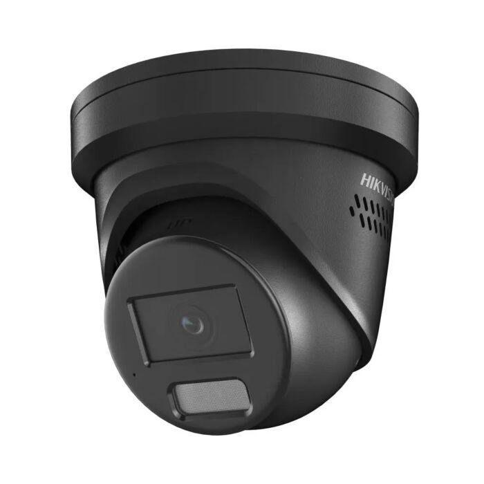 HikVision 8MP Hybrid Light ColorVu Network Turret with Mic & Audible Warning *WHITE*