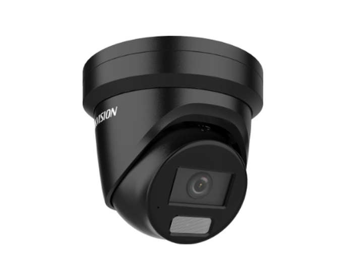 HikVision 8MP Hybrid Light ColorVu Network Turret with Mic *BLACK*
