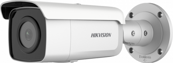 Hikvision AcuSense 4MP fixed lens Darkfighter bullet camera with IR (White)