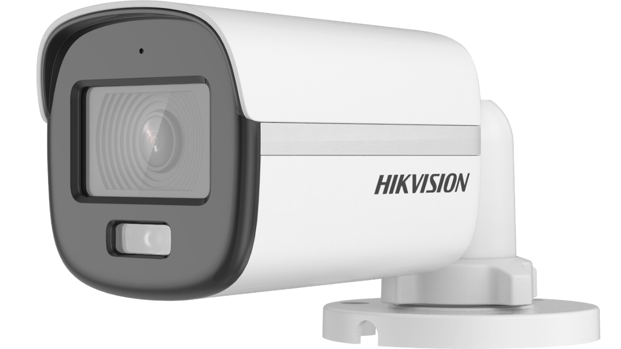 HikVision 5MP ColorVu Dual-Light PoC/TVI Mini Bullet *WHITE*