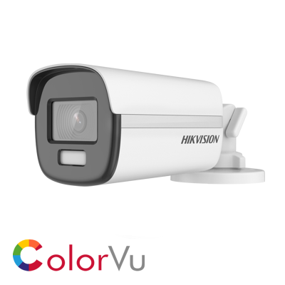 HikVision 8MP ColorVu PoC/TVI Mini Bullet *WHITE*