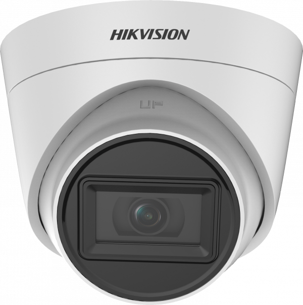 HikVision 5MP EXIR PoC/TVI Turret with IR-40M *WHITE*