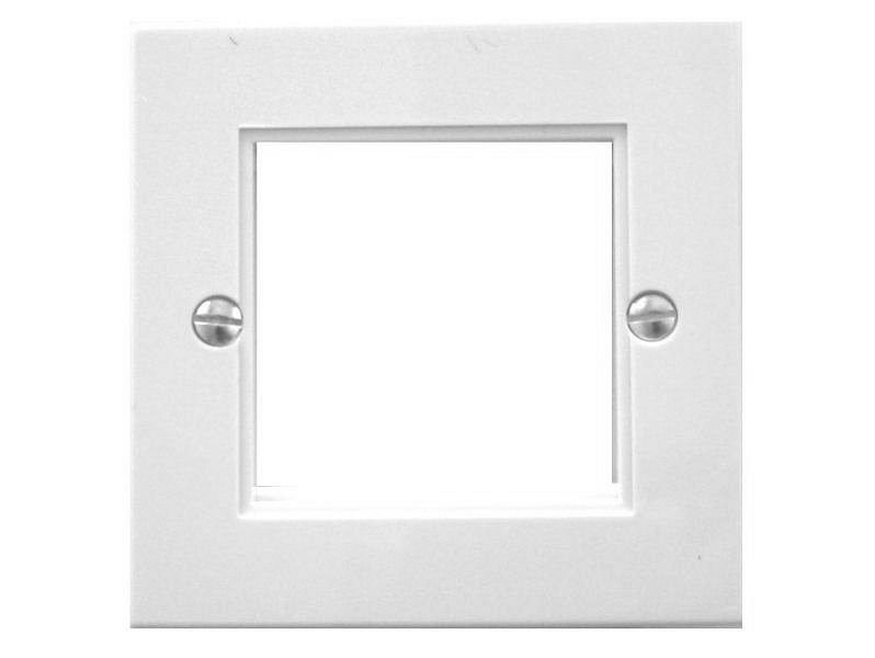 Triax 304201 1 Gang Full Module White Outlet Plate (Single)