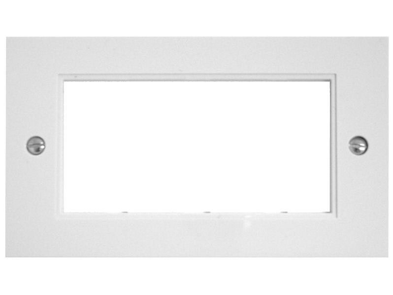 Triax 304202 2 Gang Full Module White Outlet Plate (Single)