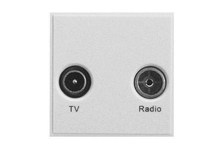 Triax 304258 TV/Radio Diplexed Module White (Single)