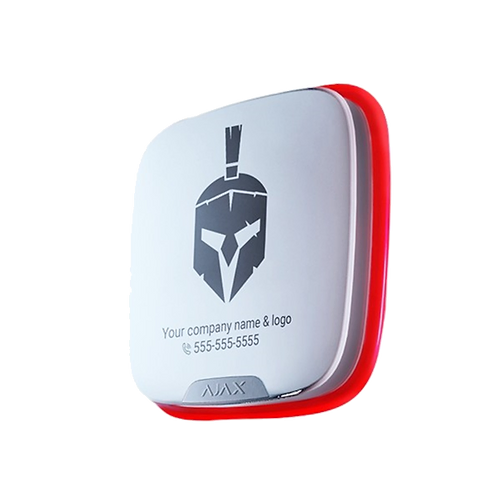 Ajax BrandPlate for StreetSiren DD *WHITE* (Single)