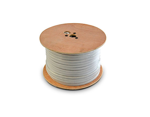 WEBRO RG59 COAX PVC *WHITE* (100M) 75 Ohm, CPR Class ECA