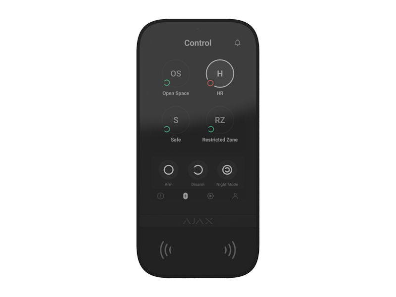 Ajax KeyPad TouchScreen (8EU) *BLACK*