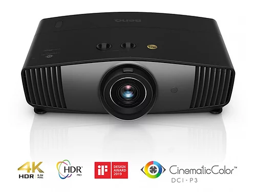 BenQ W5700 4K Home Cinema Projector 1800 ANSI Lumens, UHD/HDR, DLP Projector
