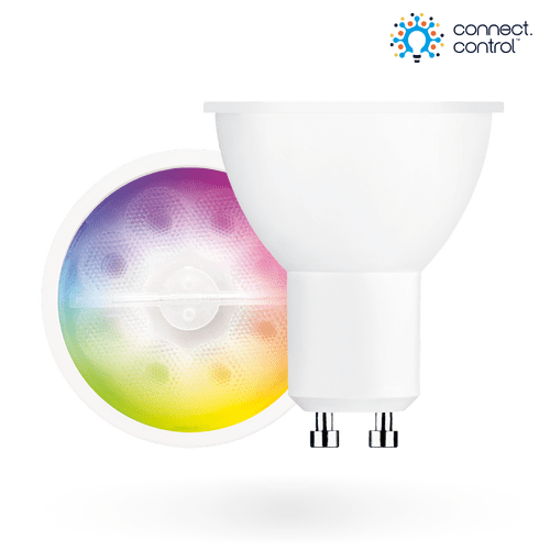 AOne 220-240 5W GU10 Dimmable RGBCX LED BT Smart Lamp (UK)