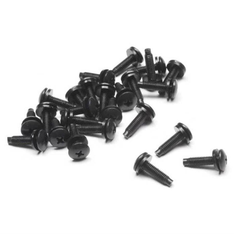 SANUS Rack Screws BLACK Pack of 25 Rack Mount Screws