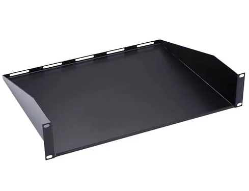 SANUS 2U Vented Shelf BLACK