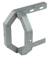 Blake 8" Welded Mitre Cradle Bracket Galvanized