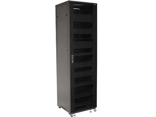 SANUS 44U Component Series 84.75" Tall AV Rack (H:2150 W:600 D:600) BLACK