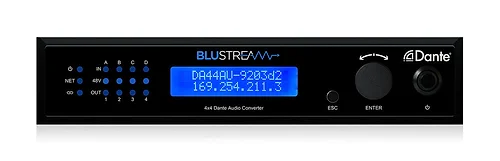 Blustream 4x4 Dante Digital Audio Converter