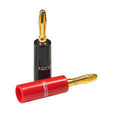 Kordz *RED* Banana Plug Molded (Pack of 20)