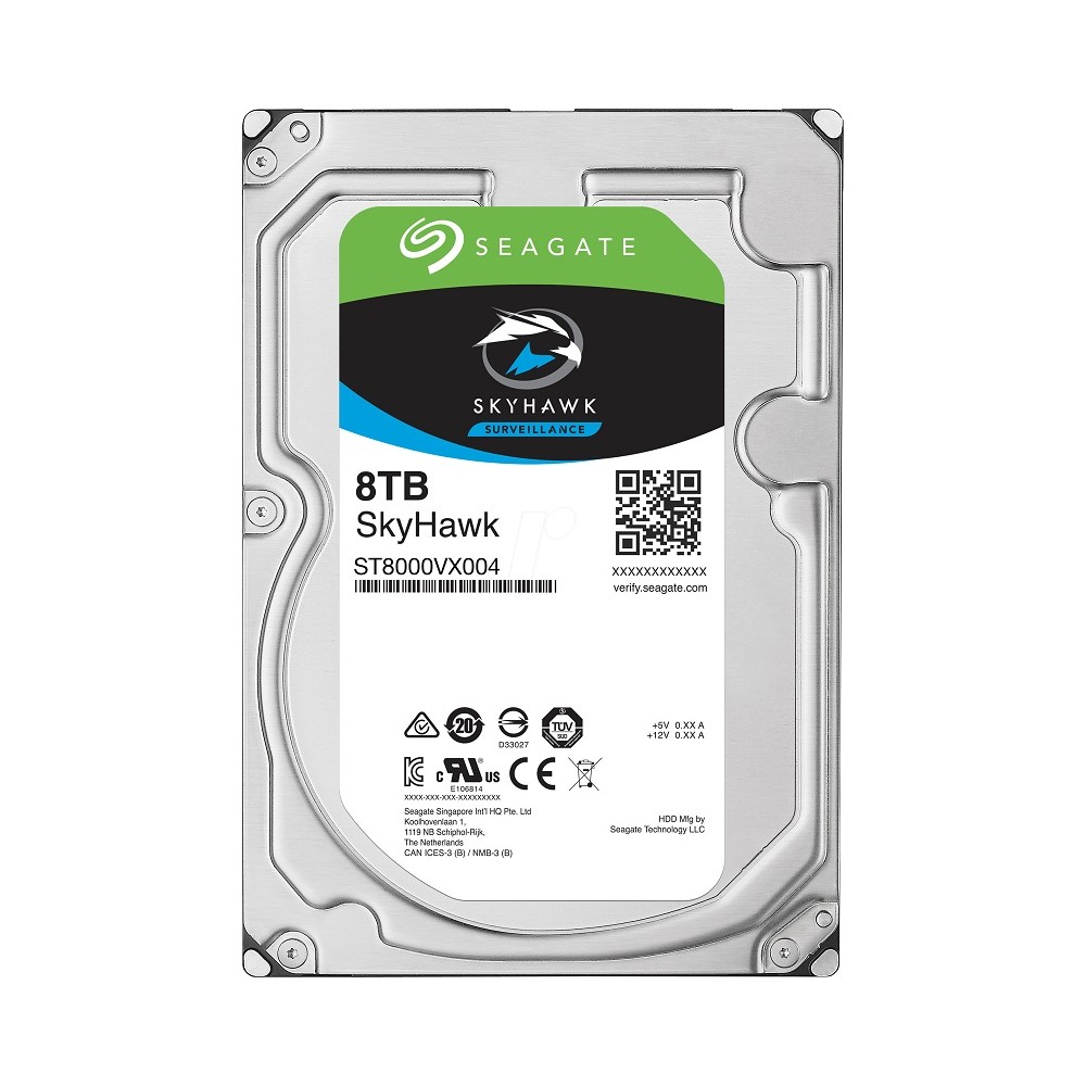 Hikvision Seagate Skyhawk Surveillance Hard drive 8TB