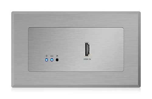 Blustream HDMI Wallplate Transmitter via HDBaseT - AV, RS-232 and IR, 1080p to 70m