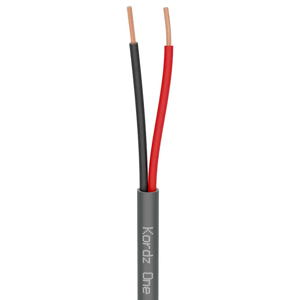Kordz 16/2 LSZH Speaker Cable *BLACK* (305M)