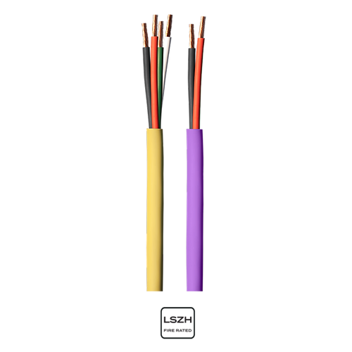 Kordz 16/2 LSZH Speaker Cable *YELLOW* (305M)