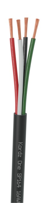 Kordz 16/4 LSZH Speaker Cable *BLACK* (152.5M)