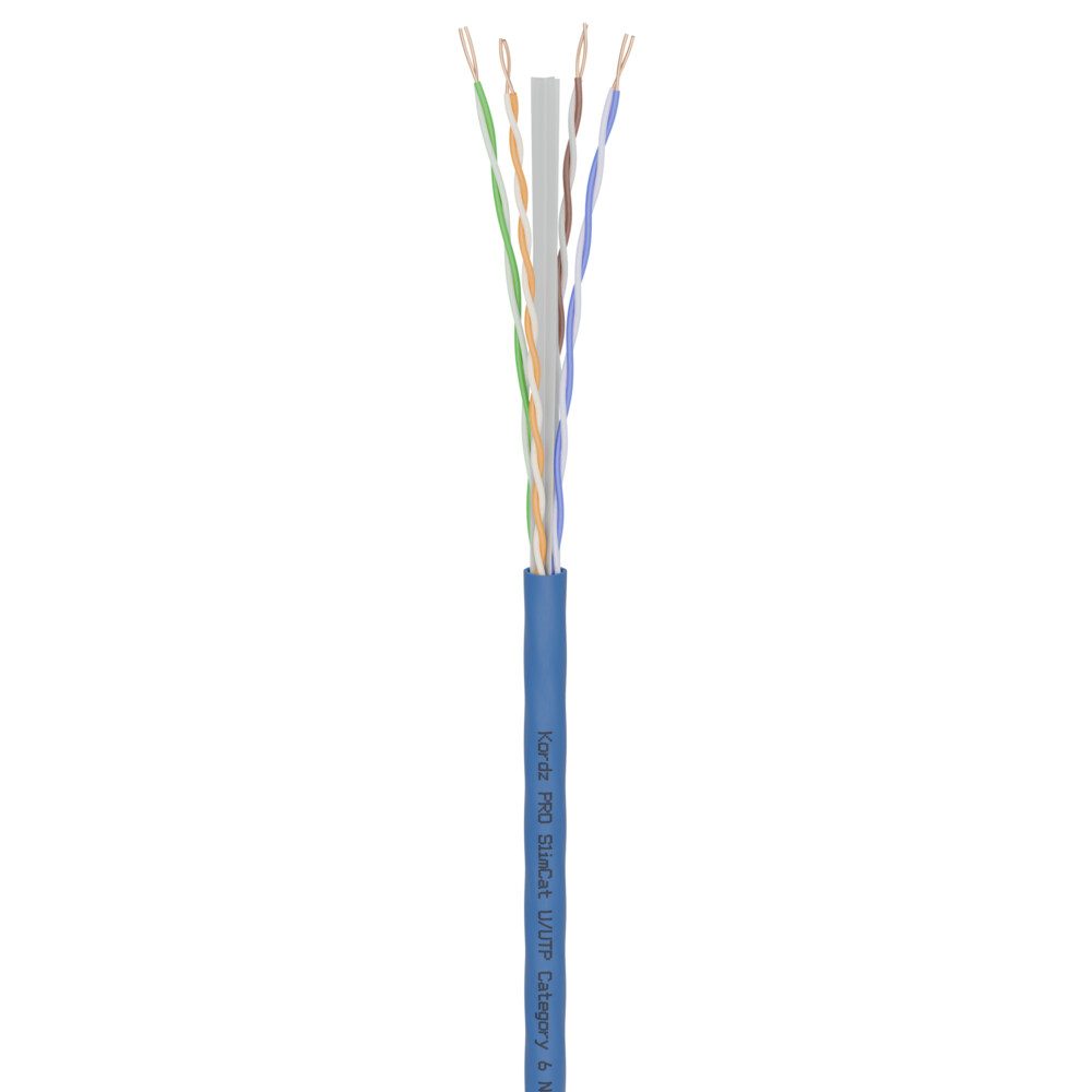 Kordz PRO SlimCat CAT6 LSZH *BLUE* (305M) 4 Pair U/UTP