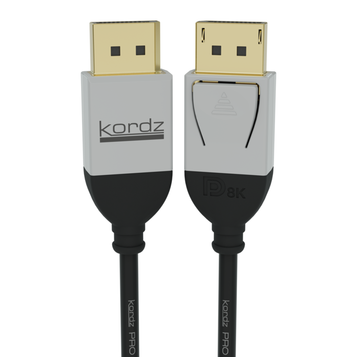 Kordz PRO Display Port 1.4 Cable (1M) Foil Bag