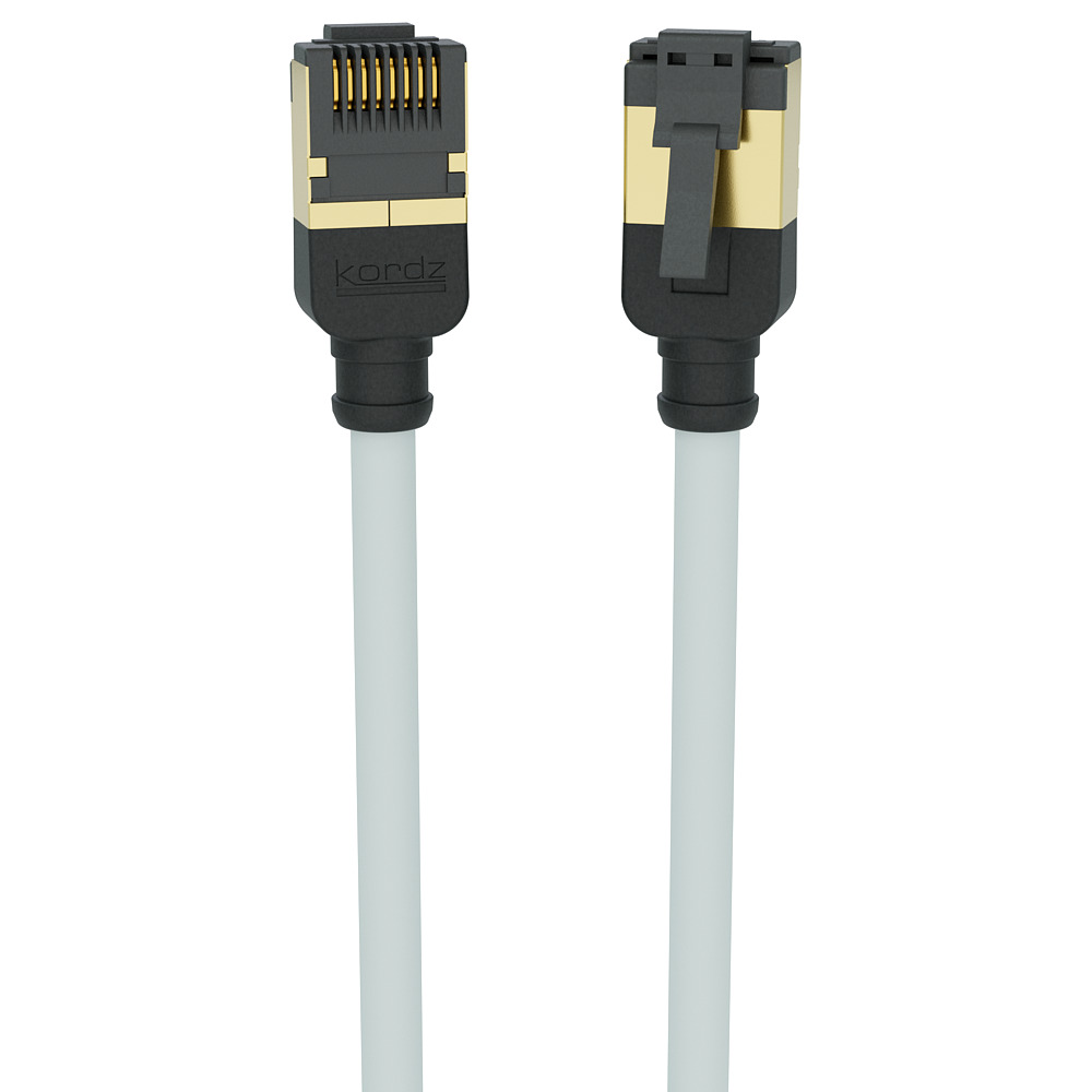 Kordz PRS Slim Profile CAT6A Patch *WHITE* (0.15M) Foil Bag