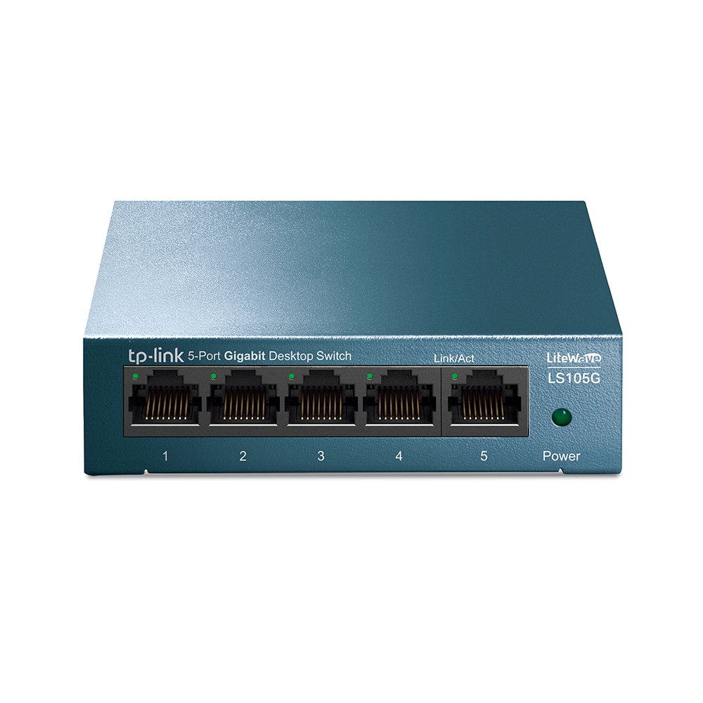 TP Link LS105G LiteWave 5-Port Gigabit Unmanaged Network Switch