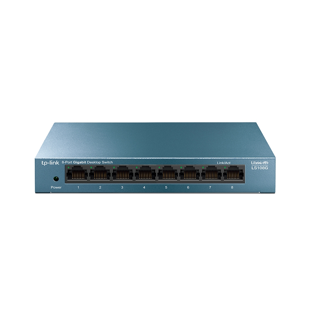 TP Link LS108G LiteWave 8-Port Gigabit Unmanaged Network Switch