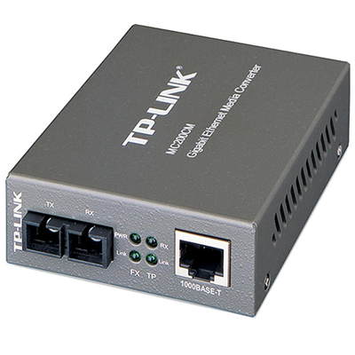 TP Link MC200CM Gigabit Multi-Mode Media Converter (SC Connector)