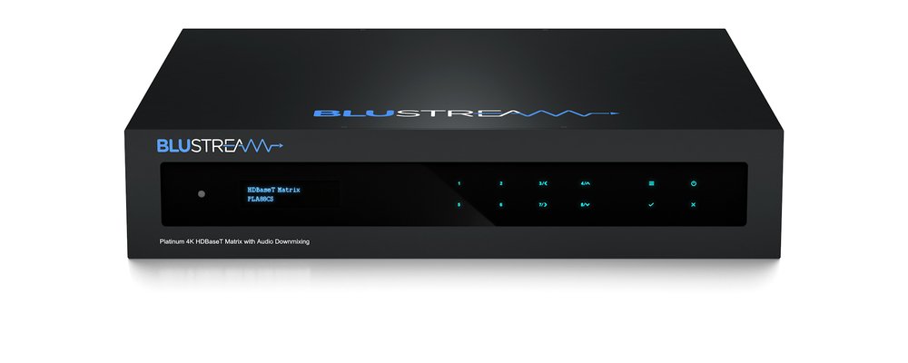 Blustream 8x8 4K HDMI 2.0 HDBaseT CSC AV Matrix - Supports up to 4K60Hz 4:4:4 to