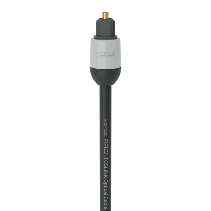 Kordz PRO3 TOSlink Optical Cable (0.5M) Foil Bag