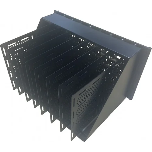 Blustream Universal 19'' 6U Rack Shelf Unit (8 sliding vertical shelves)