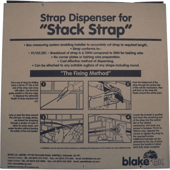 Blake 50M PET Strap Dispenser Pack