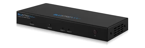 Blustream 2-Way 4K 18Gbps HDMI2.0 Switch with Audio Breakout, Auto-Switching, EDID