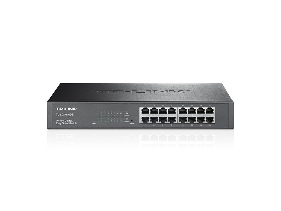 TP Link SG1016DE 16-Port Gigabit Easy Smart Switch