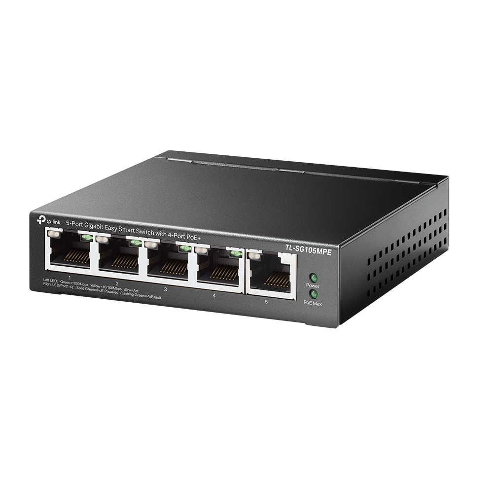 TP Link SG105MPE 5-Port 2.5G Desktop Switch