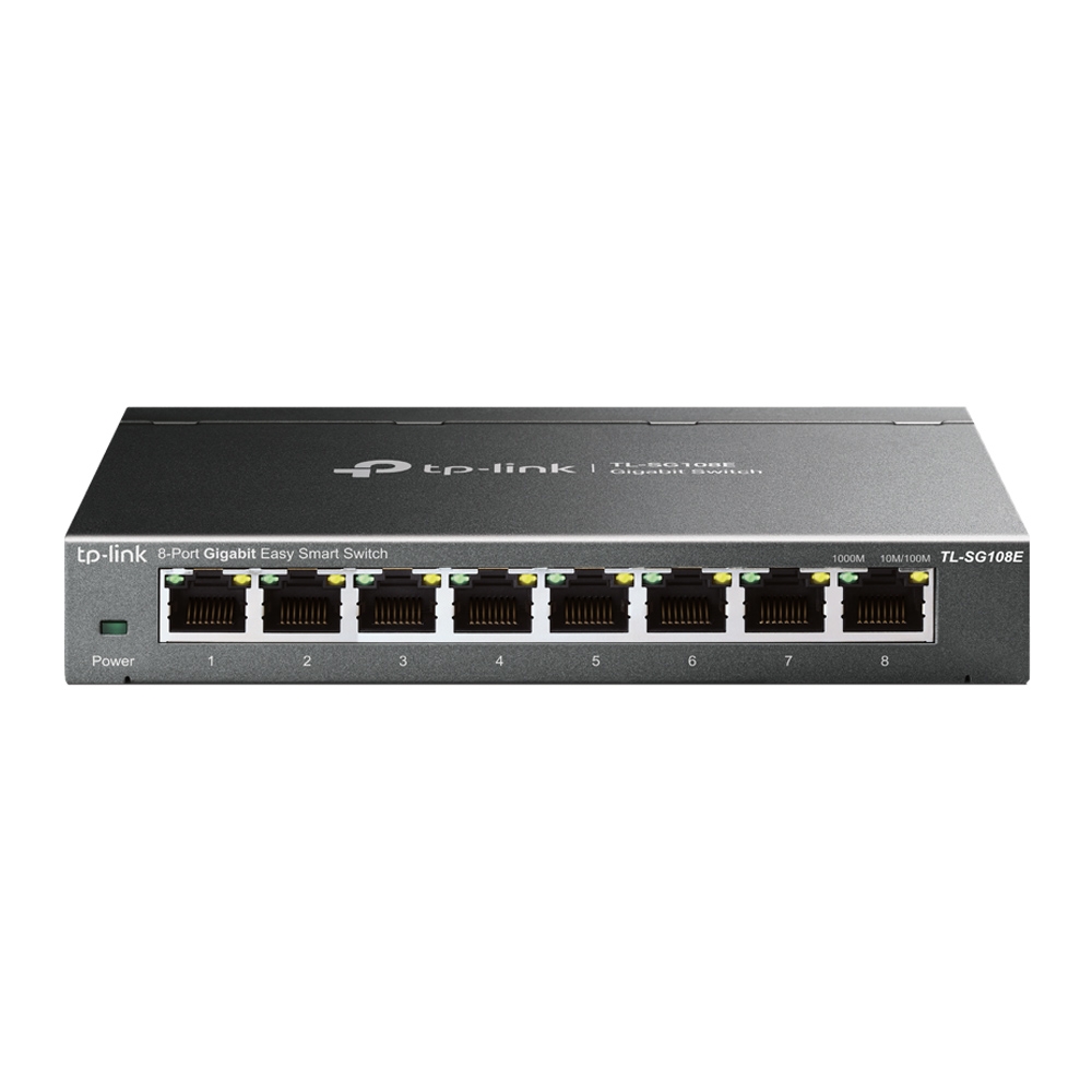 TP Link SG108E 8-Port Gigabit Easy Smart Switch