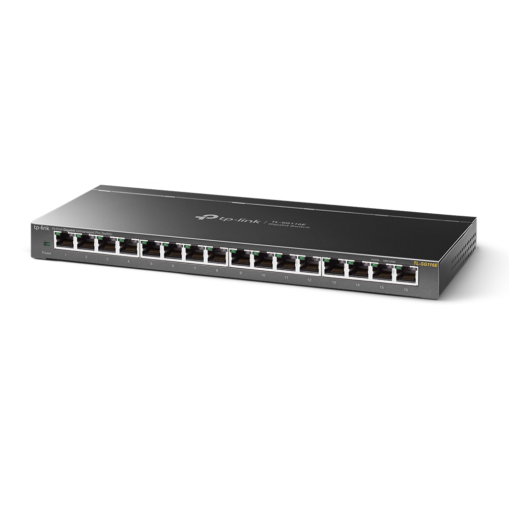 TP Link SG116E 16-Port Gigabit Desktop Switch