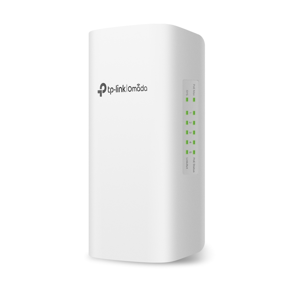 TP Link SG2005P-PD Omada 5-Port Gigabit Smart Switch with 1-Port PoE++ In & 4-Port
