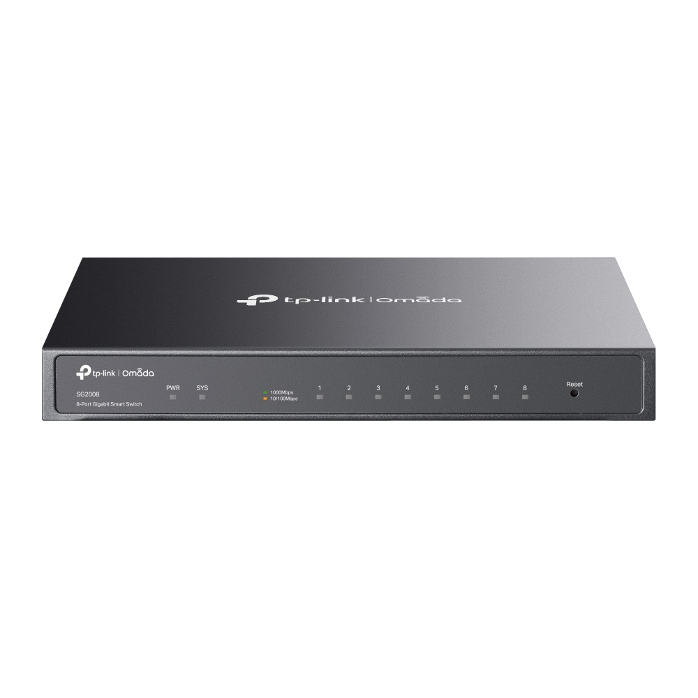TP Link SG2008 Omada 8-Port Gigabit Smart Switch