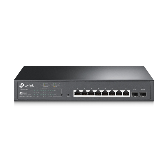 TP Link SG2210MP Omada 10-Port Gigabit Smart Switch with 8-Port PoE+ 150W